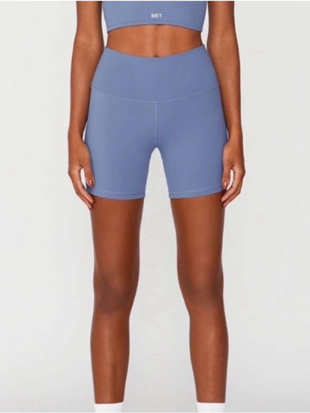 SET Active sport body bike shorts in color polo